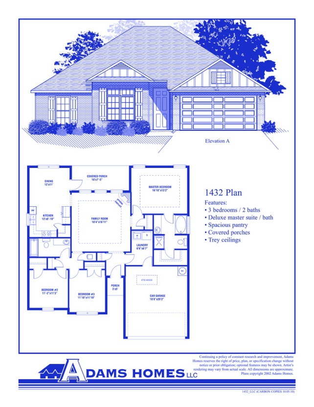 Adams Homes Floor Plans And Location In Jefferson Shelby St Clair County Alabama Inventory